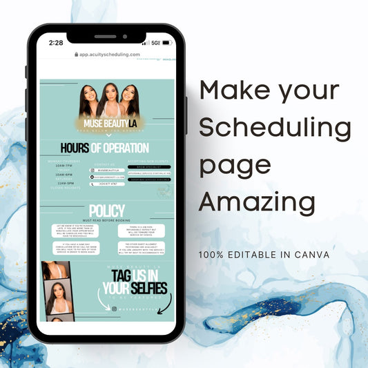 Acuity Scheduling Template